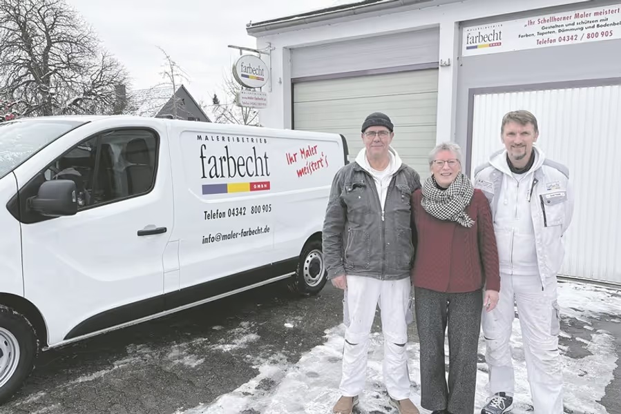 Mitarbeiter farbecht